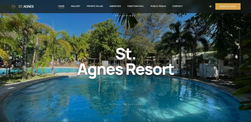 St. Agnes Resort Website